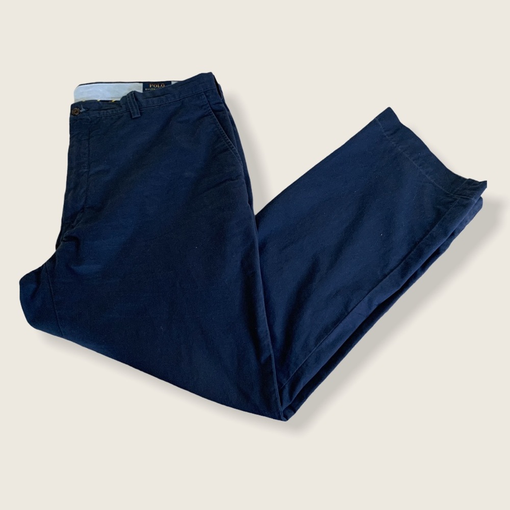 Ralph Lauren Casual Chino Pants (Blue)